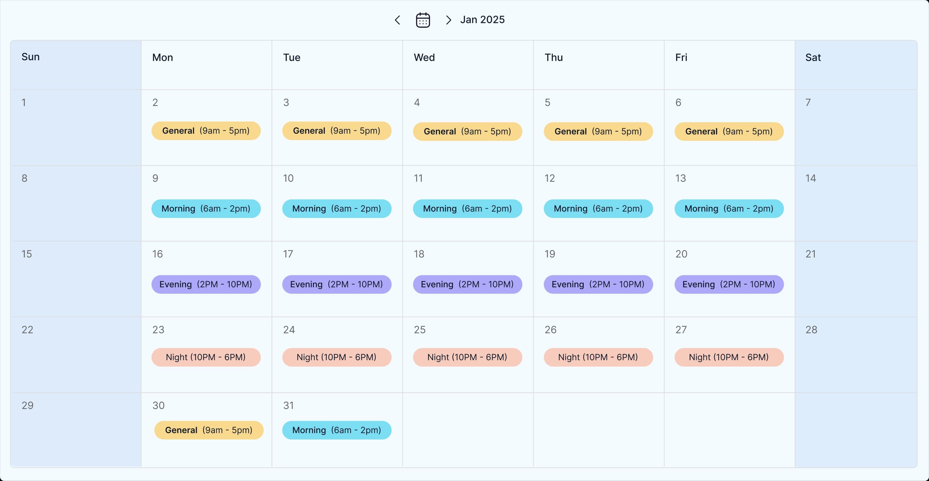 Employee Shift Portal