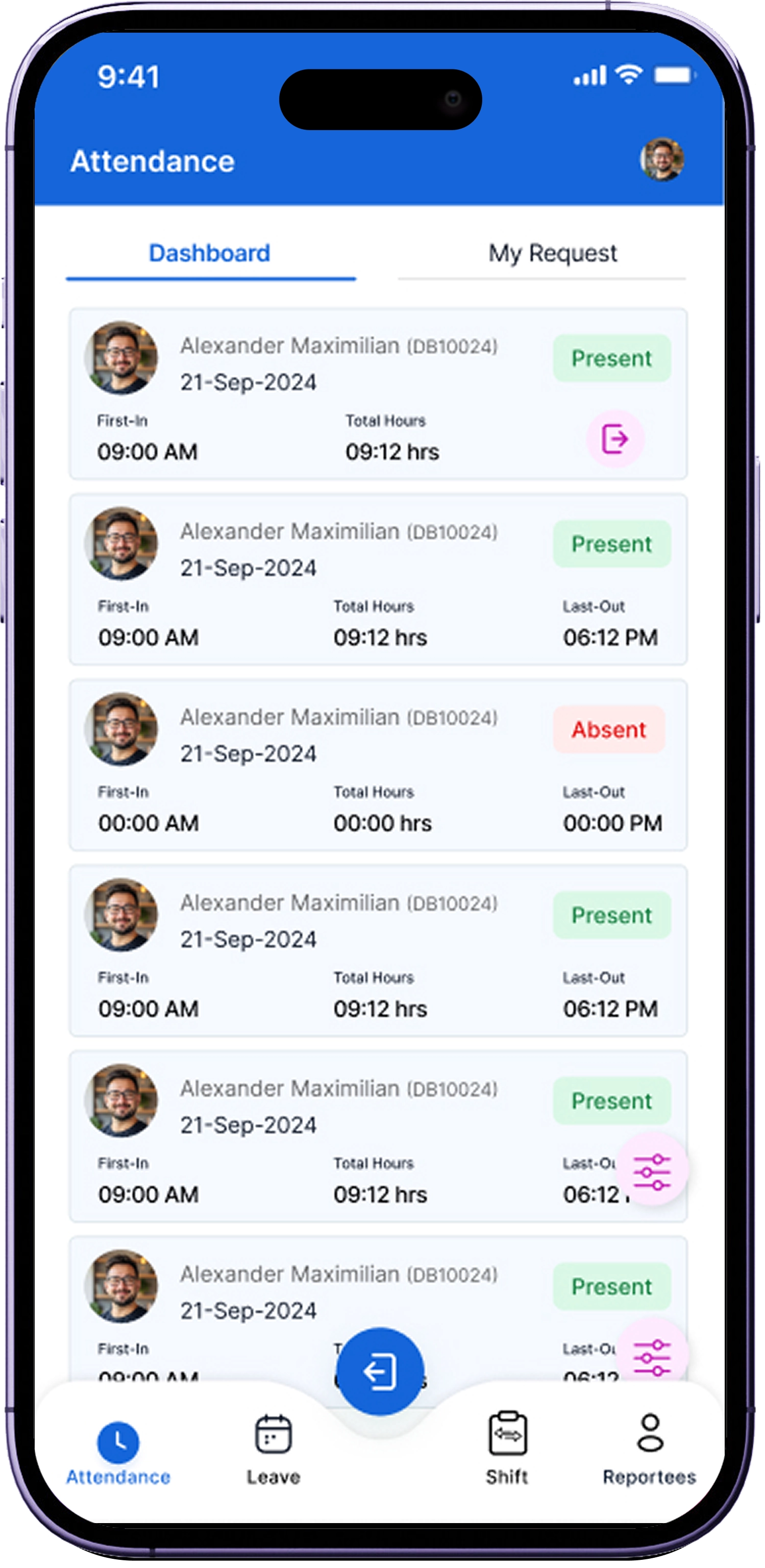 HR Management Mobile App
